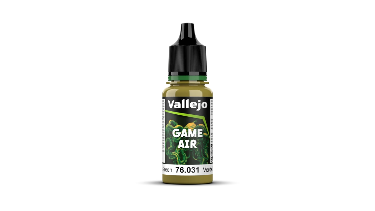 Vallejo Game Air 038 Camouflage Green (18ml) - Professional Airbrush Acrylic 1 Vallejo Game Air 038 Camouflage Green (18ml) - Professional Airbrush Acrylic