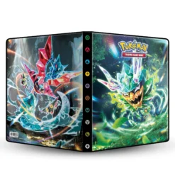 ASMODEE Pokémon – Portfolio A4 : EV06 Mascarade Crépusculaire – Classeur / Cahier Range-Cartes (252 Cartes)