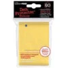 Ultra PRO Japanese Size Deck Protector Sleeves - Yellow (60 Pack)