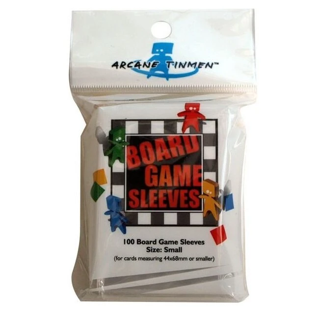 Iello Board Game Sleeves – 100 Clear Small Card Protectors (44x68mm) 1 Iello Board Game Sleeves – 100 Clear Small Card Protectors (44x68mm)