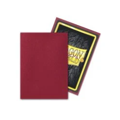 Dragon Shield Dual Matte Card Sleeves - Blood Red (100 Count)