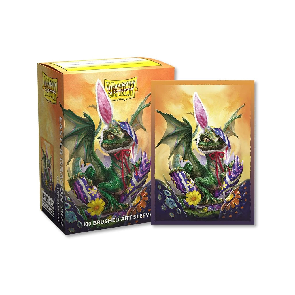 Dragon Shield Matte Art Standard Sleeves - Easter Dragon 2022 (100 Count) 2 Dragon Shield Matte Art Standard Sleeves - Easter Dragon 2022 (100 Count) – Image 2