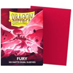 Dragon Shield Dual Matte Fury Standard Size Card Sleeves (100 Count)