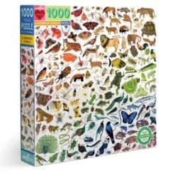 Puzzle Eeboo – A RAINBOW WORLD (1000pc)