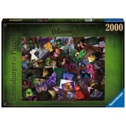 RAVENSBURGER – Puzzle – 2000p – Villainous : The Worst Comes Prepared (MÉCHANTS DISNEY VILLAINOUS)