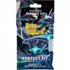 Dragon Shield 100 PRO-Fit Japanese Size - Sous Protège-cartes Clear Perfect Fit
