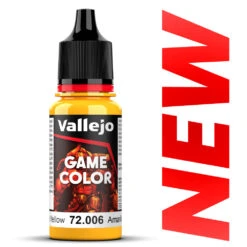Vallejo Game Color Sun Yellow (72006) - 18ml Miniature Paint