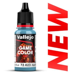 Vallejo Game Color: Electric Blue (18ml) - Professional Model Paint 72023