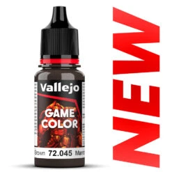 Vallejo Game Color - Charred Brown (18ml) - 72.045