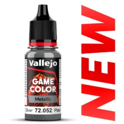 Vallejo Game Color Metallic: Elven Silver (Argent Elfique) - 18ml [72052]