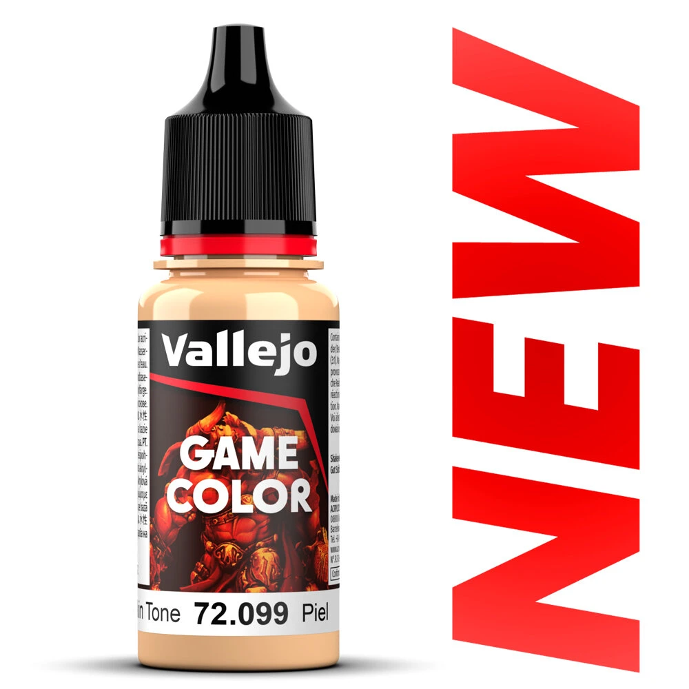 Vallejo Game Color 18ml - Skin Tone (Chair) 72.099 Acrylic Paint 1 Vallejo Game Color 18ml - Skin Tone (Chair) 72.099 Acrylic Paint