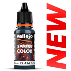 Vallejo Xpress Color Caribbean Turquoise - 18ml Miniature Paint