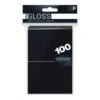 Ultra PRO Deck Protector Sleeves Standard 100ct - Noir (63x88mm)