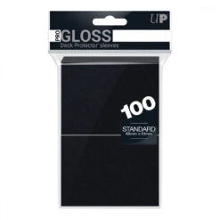 Ultra PRO Deck Protector Sleeves Standard 100ct - Noir (63x88mm)