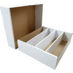 Boîte de Rangement Grande Capacité pour 4000 Cartes de Collection - Pliable