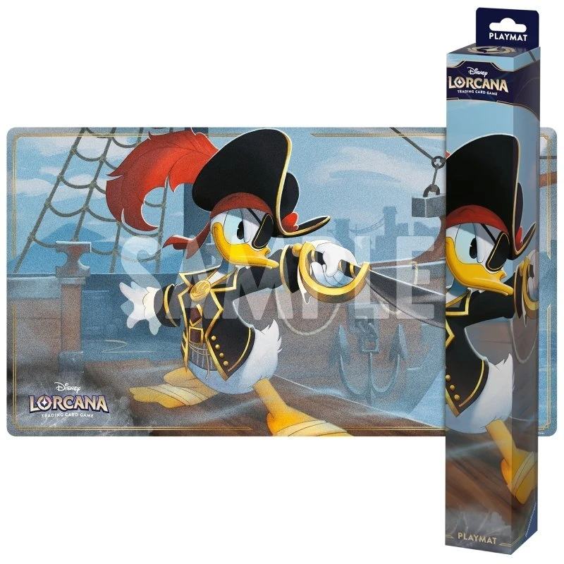 Ravensburger Disney Lorcana (FR) – SET 6 (La Mer Azurite) – Tapis / Playmat A : Donald 1 Ravensburger Disney Lorcana (FR) – SET 6 (La Mer Azurite) – Tapis / Playmat A : Donald