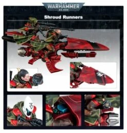 Games Workshop W40K – Aeldari – Shroud Runeer (Courreurs De Mirage) (46-68) -Les Des masKes AELShroudRunners2