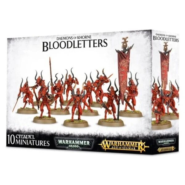 Games Workshop AOS – Daemons Of Khorne – Bloodletters (97-08) 1 Games Workshop AOS – Daemons Of Khorne – Bloodletters (97-08)