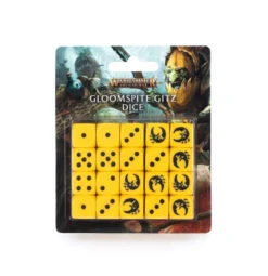 Games Workshop AOS – Gloomspite Gitz – Dice / Dés [89-77]
