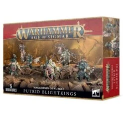 Games Workshop AOS – Maggotkin Of Nurgle – Putrid Blightkings [83-28]