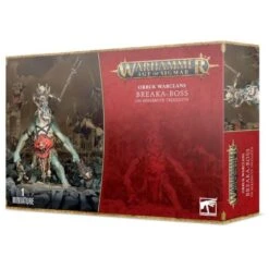 Games Workshop AOS – Orruk Warclans – Boss Bestiaire Sur Troggoth Fangebrute (Breaka Boss) (89-68)