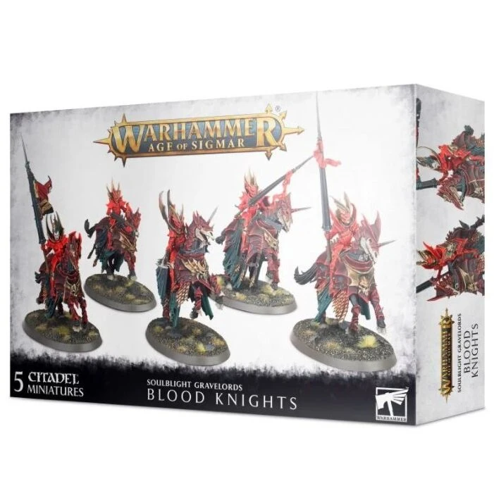 Games Workshop AOS – Soulblight Gravelords – Blood Knight (91-41) 1 Games Workshop AOS – Soulblight Gravelords – Blood Knight (91-41)