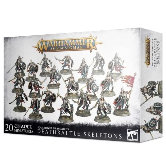 Games Workshop AOS – Soulblight Gravelords – Deathrattle Skeletons (91-42) 1 Games Workshop AOS – Soulblight Gravelords – Deathrattle Skeletons (91-42)