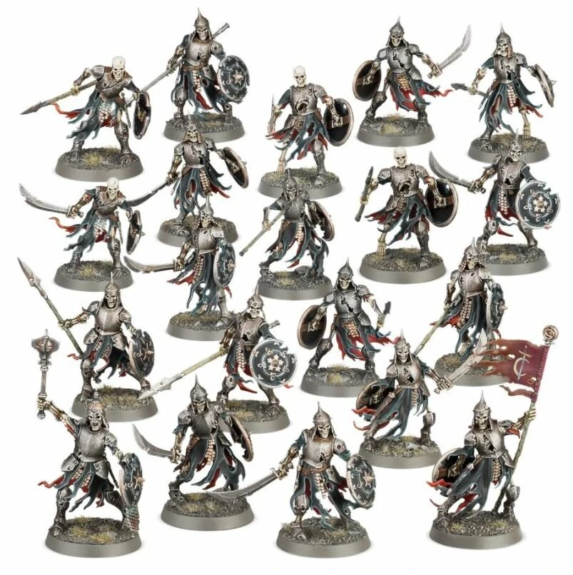 Games Workshop AOS – Soulblight Gravelords – Deathrattle Skeletons (91-42) 2 Games Workshop AOS – Soulblight Gravelords – Deathrattle Skeletons (91-42) – Image 2