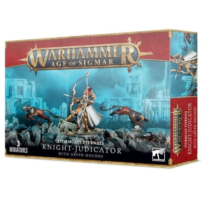 Games Workshop AOS – Stormcast Eternals – Chevalier-Judicator Avec Gryph-dogues (Knight Judicator With Gryph-Hounds) (96-49) 1 Games Workshop AOS – Stormcast Eternals – Chevalier-Judicator Avec Gryph-dogues (Knight Judicator With Gryph-Hounds) (96-49)