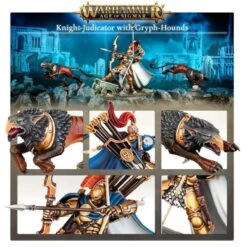 Games Workshop AOS – Stormcast Eternals – Chevalier-Judicator Avec Gryph-dogues (Knight Judicator With Gryph-Hounds) (96-49) 5 Games Workshop AOS – Stormcast Eternals – Chevalier-Judicator Avec Gryph-dogues (Knight Judicator With Gryph-Hounds) (96-49) -Les Des masKes AOS Stormcast Eternals Knight Judicator with Gryph Hounds2