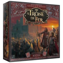 ASMODEE Le Trône De Fer – Jeu De Figurines (TdFJdF) : BOLTON – Boîte De BASE (Starter BOLTON)