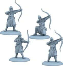 ASMODEE Le Trône De Fer – Jeu De Figurines : Stark – Archers De La Maison Stark -Les Des masKes Archers Stark figs