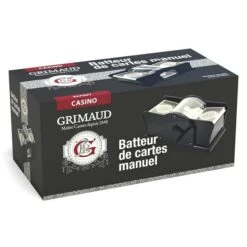 Batteur de Cartes Manuel Grimaud - Mélangeur Professionnel pour Poker et Bridge