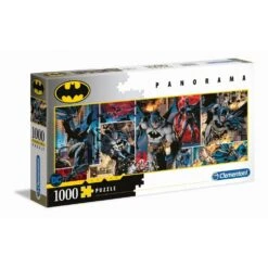 CLEMENTONI – Puzzles DC Comics – Panorama Puzzle Batman (1000 Pièces)