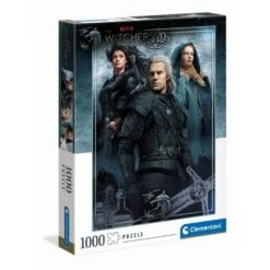CLEMENTONI – Puzzles The Witcher – Ciri, Yennefer & Geralt (1000 Pièces)