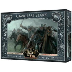 ASMODEE Le Trône De Fer – Jeu De Figurines : Stark – Cavaliers Stark