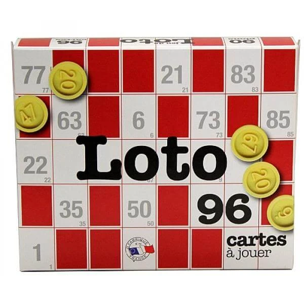 Coffret LOTO 90 Pions 96 Cartes