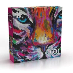 PUZZLE ABI 1000 – COLORFUL TIGER