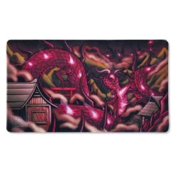 Dragon Shield Matte Magenta Demato Playmat - Premium Gaming Surface