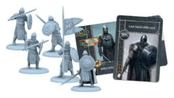ASMODEE Le Trône De Fer – Jeu De Figurines : Stark – Épées Liges Stark -Les Des masKes Epees Liges Stark Vue jeu 1