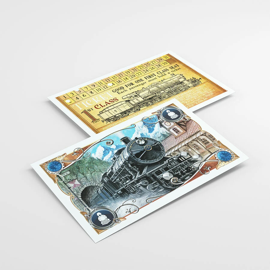 ASMODEE GameGenic : Pack de Protège-cartes Officiels Les Aventuriers du Rail Europe 2 ASMODEE GameGenic : Pack de Protège-cartes Officiels Les Aventuriers du Rail Europe – Image 2