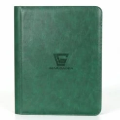 Gemloader Premium Toploader Collector's Binder - 216 Pockets, Green