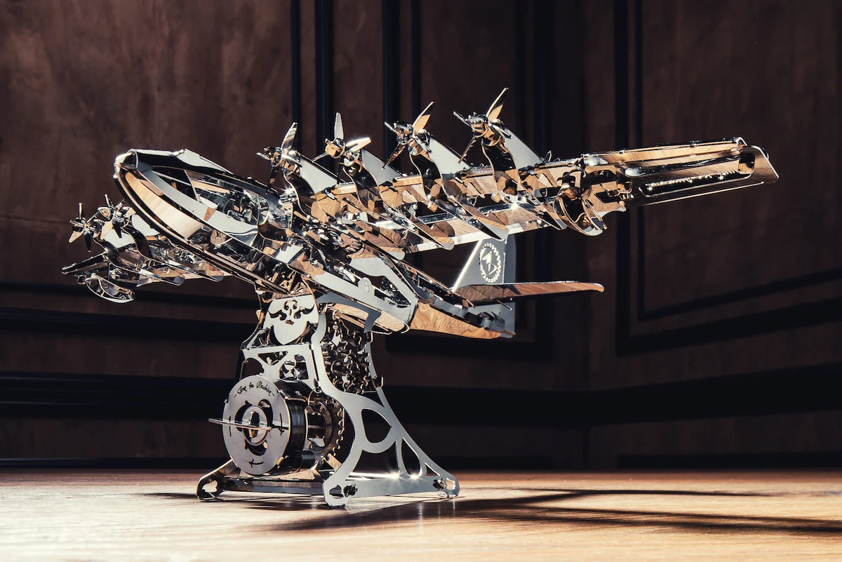 Heavenly Hercules – Kit De Construction Mécanique En Métal 2 Heavenly Hercules – Kit De Construction Mécanique En Métal – Image 2