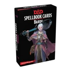 JDR Dungeons & Dragons 5 (DD5) : Cartes De Sorts – Barde