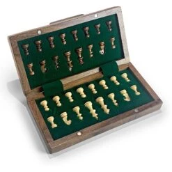 ABIGAMES – Jeu D’échecs / Chess – JEU D’ECHECS PLIANT & MAGNÉTIQUE 10″ – 25CM