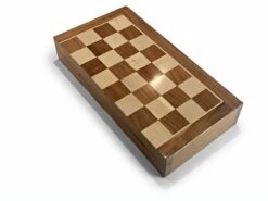 ABIGAMES – Jeu D’échecs / Chess – JEU D’ECHECS PLIANT & MAGNÉTIQUE 14″ – 36CM -Les Des masKes JEU DECHECS pliant et magnetique 14 36CM 731