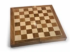 ABIGAMES – Jeu D’échecs / Chess – JEU D’ECHECS PLIANT & MAGNÉTIQUE 14″ – 36CM -Les Des masKes JEU DECHECS pliant et magnetique 14 36CM 873