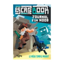 Journal D’un Noob – Le Mega Temple Maudit – Escape Book Junior