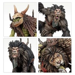 Games Workshop Warhammer AoS – Warcry : Kruelboyz Brakonniers (KRULESBOYZ MONSTA-KILLAZ) [112-16] -Les Des masKes Kruelboyz Brakonniers 4