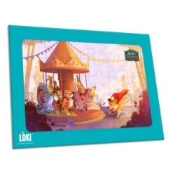 Iello LOKI – Puzzle 24pc « Monsieur Carrousel »